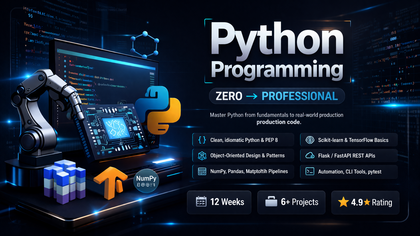Courses | Anik Roy Pranto — Python, Robotics & DSA | Anik Roy Pranto