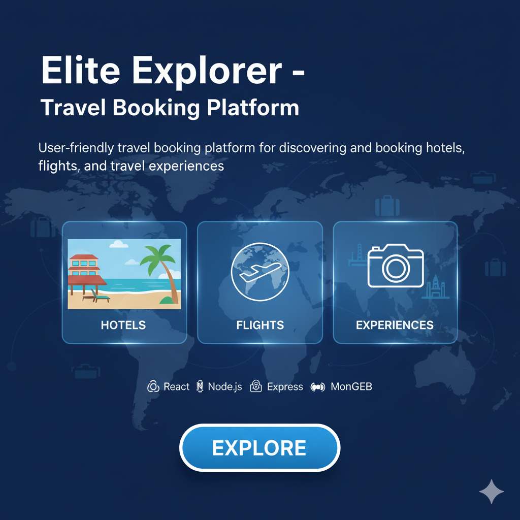 Elite Explorer - Travel Booking Platform